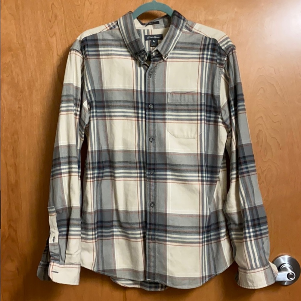 Men’s Eddie Bauer Plaid Button Down
